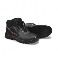 Ādas Darba Puszābaki Ērti Mīksti Kvalitatīvi Mūsdienīgi Labas Kvalitātes DRAGO AH 3059 S3 SRC Work Boots Shock Absorber Oil Resistance Safety Footwear Black Drošības Darba Apavi Dannet Depo Ksenukai Krauta Cenuklubs 220 1a