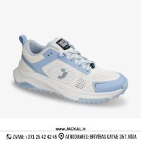 Darba Kurpes Sievietēm bez Purngala Aizsardzības JUMADI Safety Jogger OB SR E Antistatic Lightweight Slip Resistant Washable Light Blue White BELGIUM Drošības Darba Apavi Specapavi