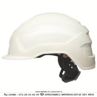 UVEX PRONAMIC E S WR 9730031 Electrically Insulating Helmet Darba Aizsargkaska Euroslot Adapters Maximum Performance White GERMANY Darba Drošības Aksesuāri Aizsargapģērbi