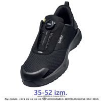 68162 UVEX X CRAFT PRO BOA Fit System Darba Kurpes S1 PS FO SC SR ESD Breathable Lightweight Black GERMANY Drošības Darba Apavi Specapavi Aizsargapavi