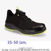 Darba Kurpes MODULO LOW Safety Jogger S3S SR SC ESD CI FO Lightweight Breathable Black Yellow BELGIUM Drošības Darba Apavi Specapavi Aizsargapavi
