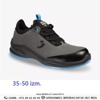 Darba Kurpes MODULO LOW Safety Jogger S3S SR SC ESD CI FO Lightweight Breathable Blue Grey BELGIUM Drošības Darba Apavi Specapavi Aizsargapavi