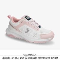 Darba Kurpes Sievietēm bez Purngala Aizsardzības JUMADI Safety Jogger OB SR E Antistatic Lightweight Slip Resistant Washable Pink White BELGIUM Drošības Darba Apavi Specapavi