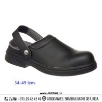 Darba Sabo Kurpes FW82 PORTWEST SB FO SR WPA EA Water Resistant Microfibre Black IRELAND Drošības Darba Apavi Specapavi Aizsargapavi