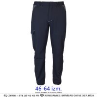 Elastīgas Darba Bikses 94452TFR NLK Full 4 Way Stretch Multipocket Black Drošības Darba Apģērbi Specapģērbi Aizsargapģērbi