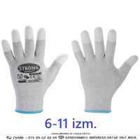 ESD YUMEN STRONGHAND Darba Cimdi Touch Screen High Wearing Comfort Secure Grip Grey GERMANY Drošības Darba Apģērbi Aksesuāri