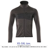 MASCOT ACCELERATE 18103 Darba Jaka Flīsa Modern Fit Close Fit Elastic Elastane Multipocket Dark Anthracite Black DENMARK Drošības Darba Apģērbi